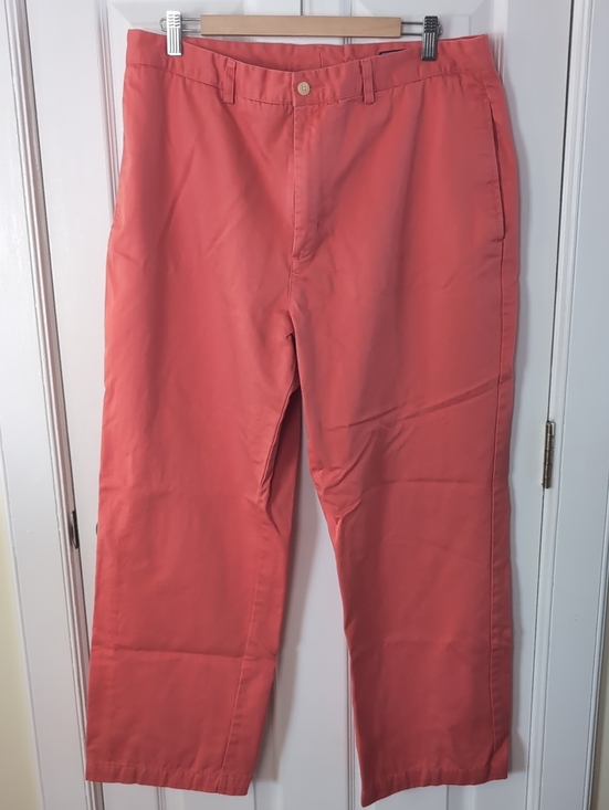 Vineyard Vines Other - 36x32 Vineyard Vines Men’s Chino Pants Coral Khaki Pink - Wide Leg